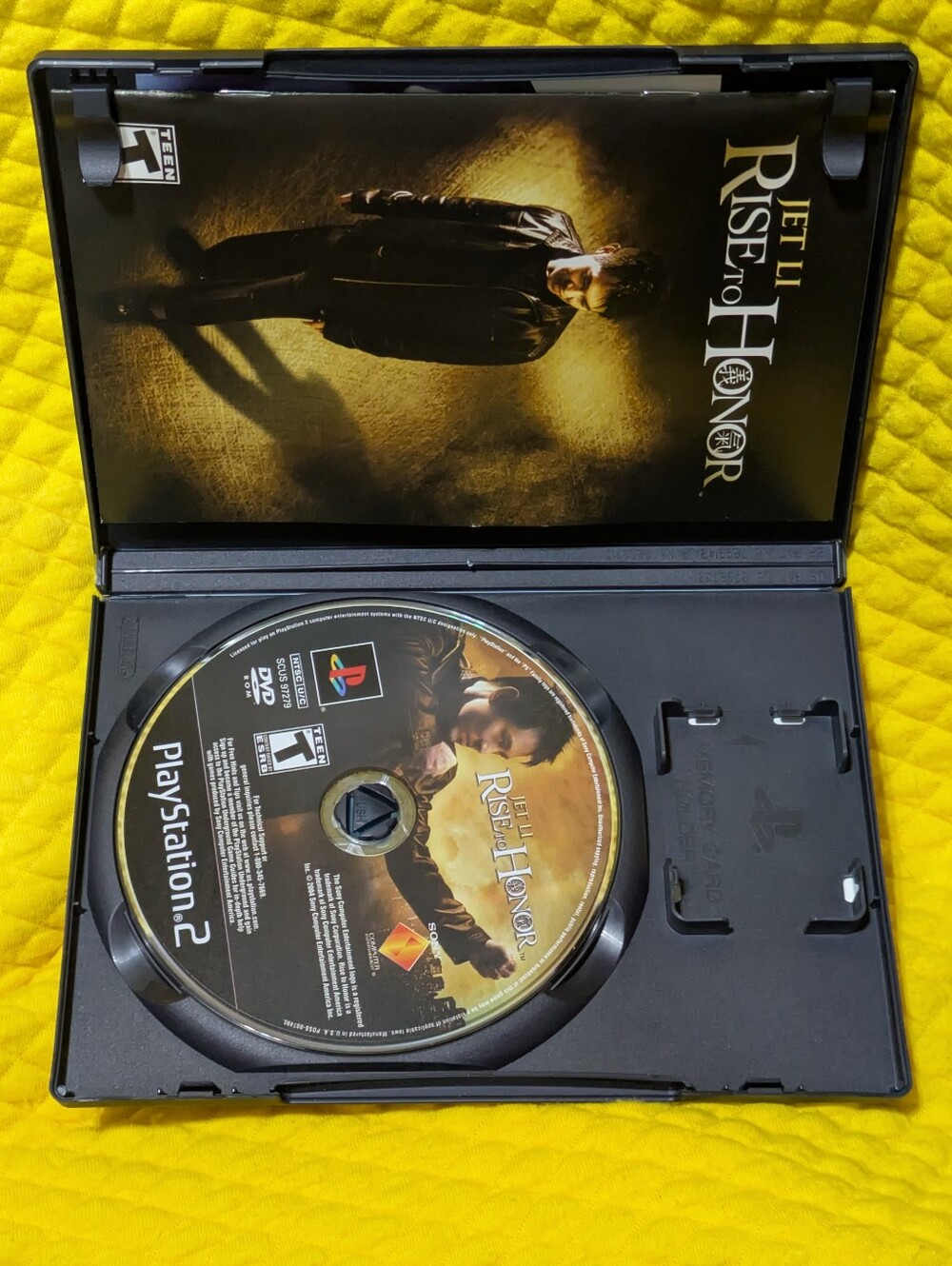 Jet Li RISE TO HONOR π₯ Sony PS2 π CIB βοΈ VG+ - Picture 5 of 6